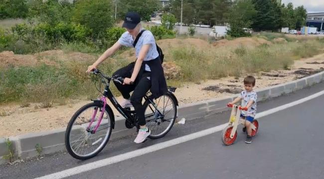 Road Race’nin En Küçük Yarışçısı 3 Yaşındaki Göktürk Oldu