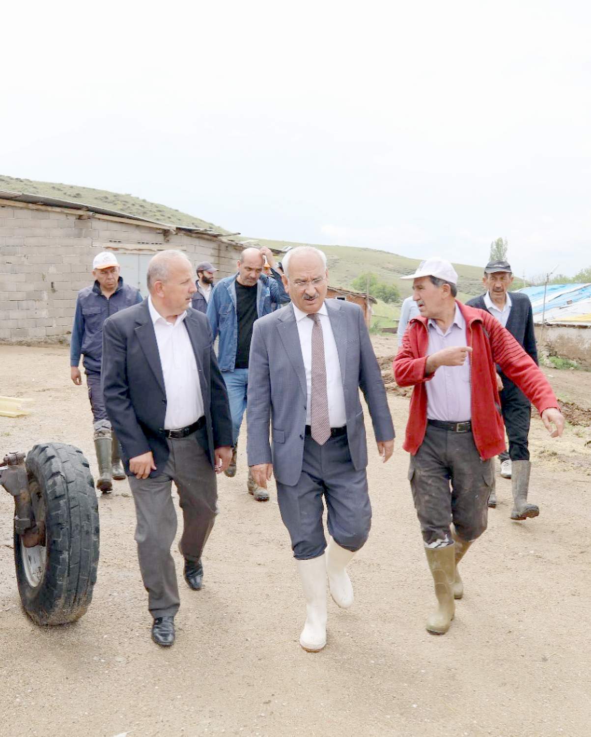 Köylerde Hasar Tespit Çalışmaları Devam Ediyor