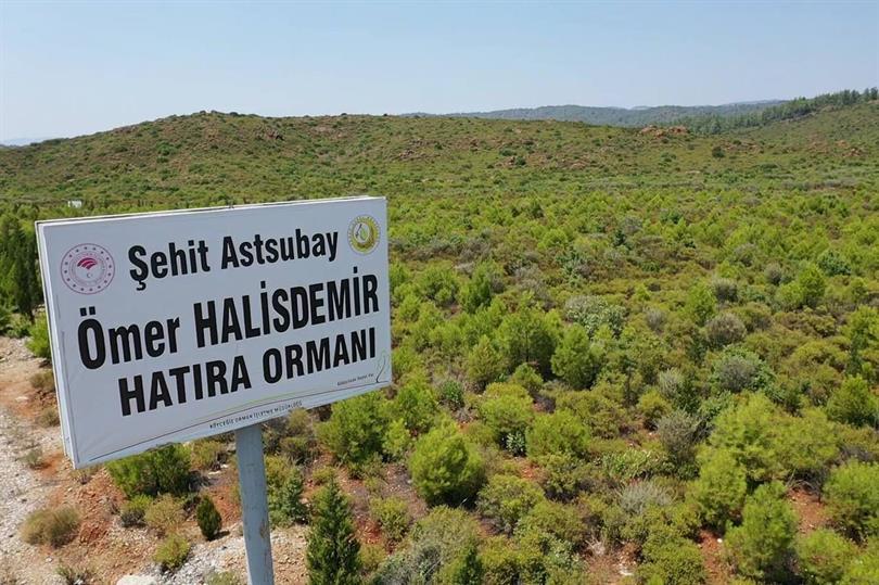 15 Temmuz Şehitlerinin Anısını Yeşil Vatan'da Yaşatıyor