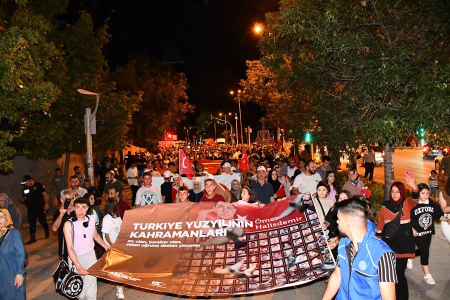 Kırıkkaleliler 15 Temmuz’un Yıl Dönümünde Meydanlara İndi