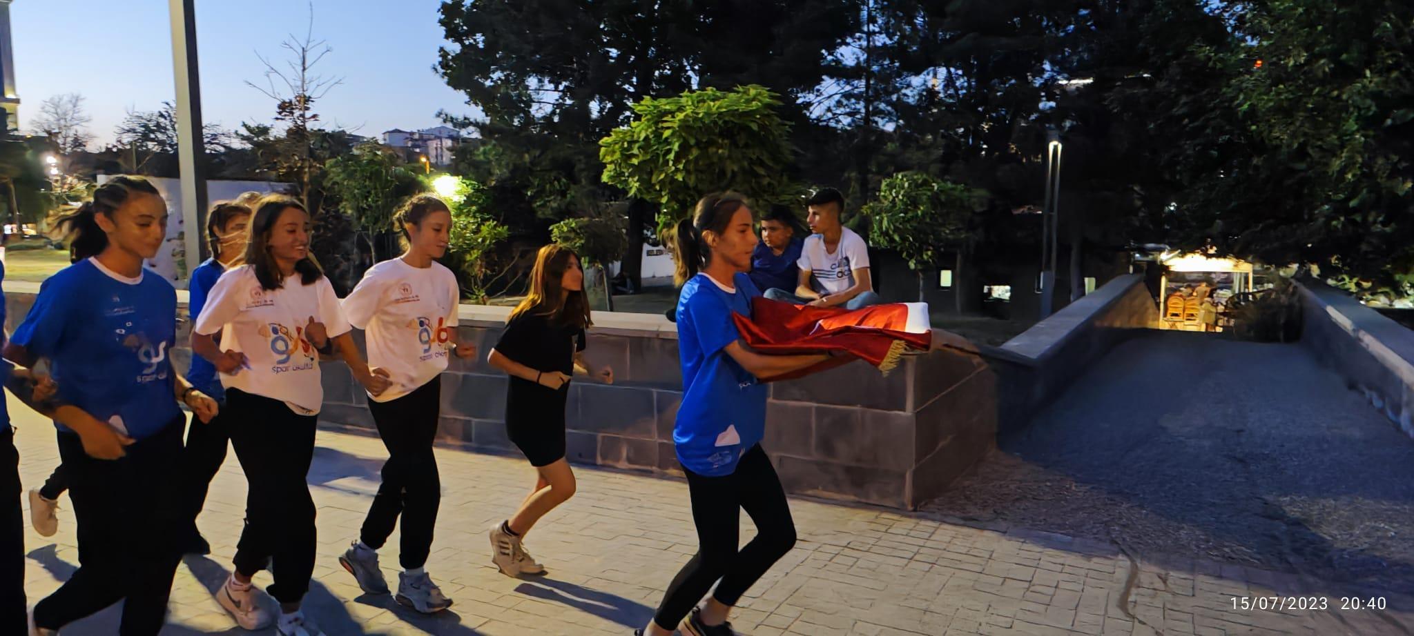 Kırıkkale’de 15 Temmuz Sancak Koşusu düzenlendi