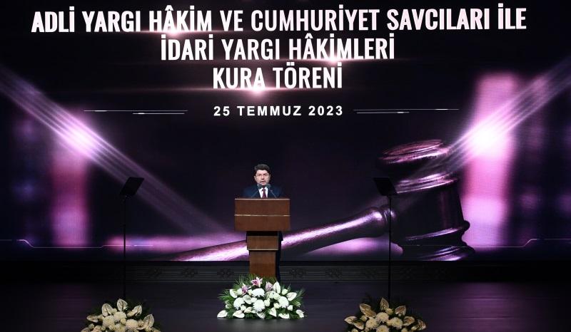 1102 Hakim Ve Cumhuriyet Savcısının Kura İle Ataması Gerçekleştirildi