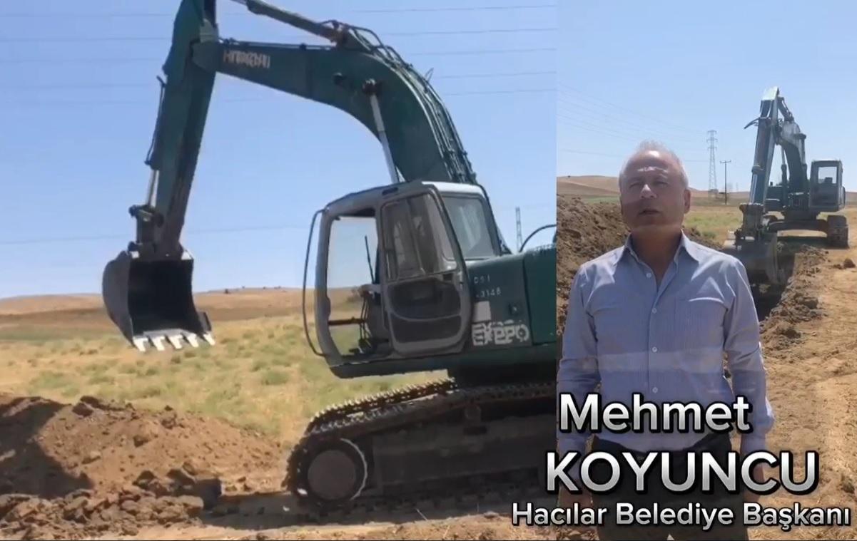 Başkan Koyuncu su problemini çözmek için kolları sıvadı