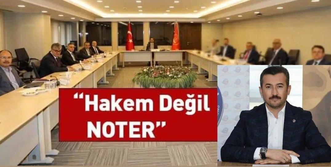 Hakem Değil Noter!