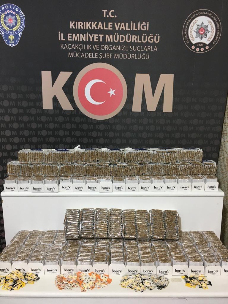 Kırıkkale Polisi Kaçakçılara Göz Açtırmıyor