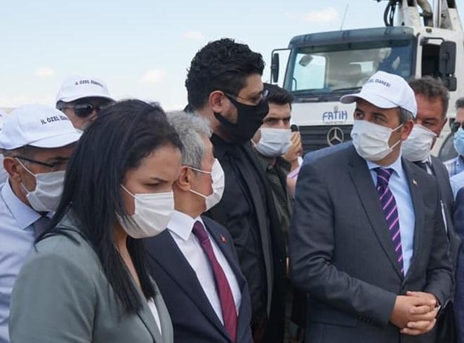 Kırıkkale'de Beton Santrali ve Kilit Parke Üretim Tesisi'nin temeli atıldı