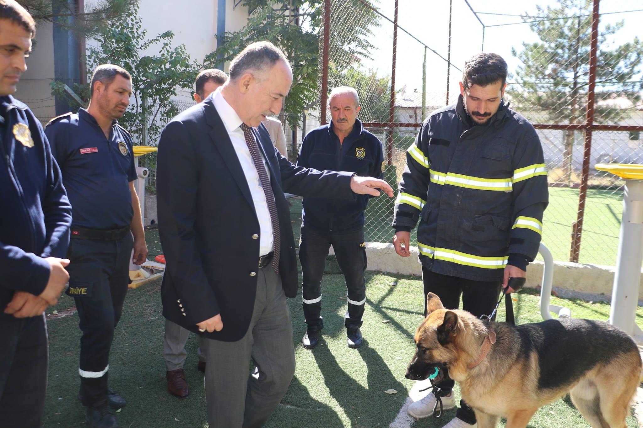 Arama Kurtarma Ekibi K9 Köpeği ‘Alex’ Göreve Başladı