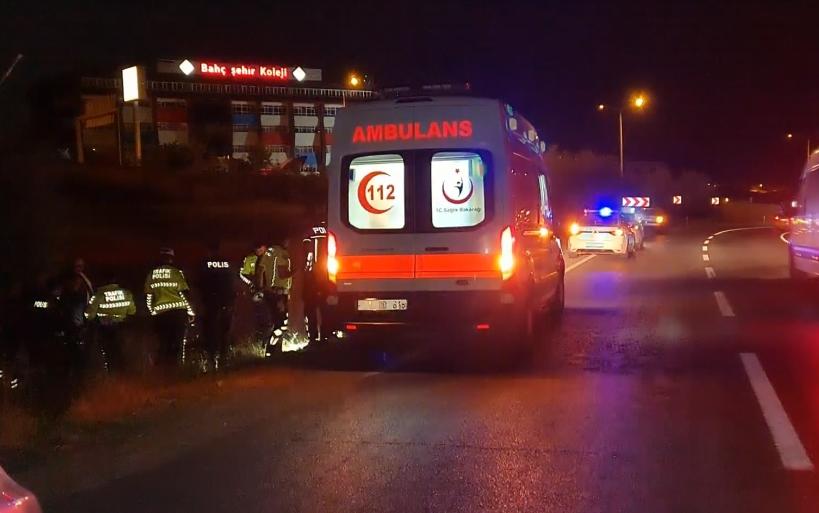 Şarampole devrilen motosiklet sürücüsünden acı haber