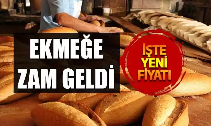 Kırıkkale’de ekmeğe zam geldi