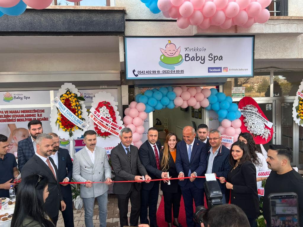 Kırıkkale’nin İlk Ve Tek Bebek Spa Merkezi Açıldı