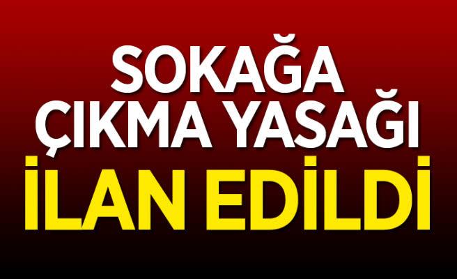 Kırıkkalede Sokağa Çıkma Yasağı