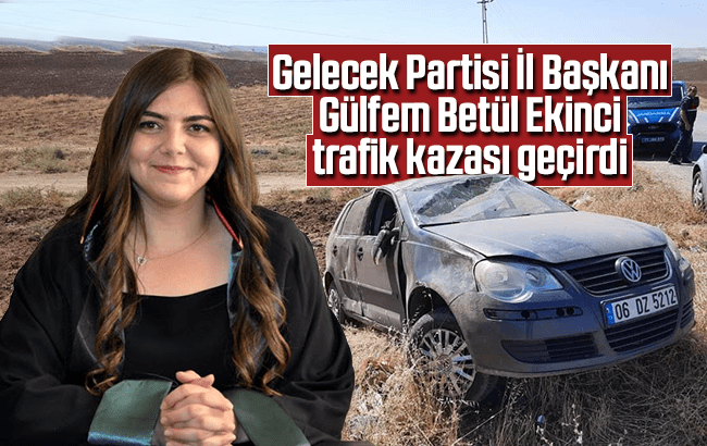 İl Başkanı Ekici Trafik Kaza Geçirdi