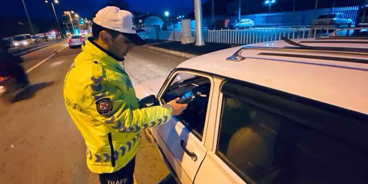 Kırıkkale'de alkollü sürücülere şok ceza!