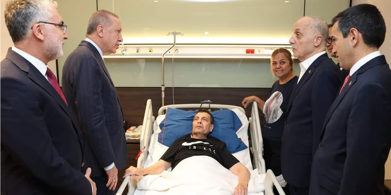 Erdoğan’dan Kavlak’a geçmiş olsun ziyareti