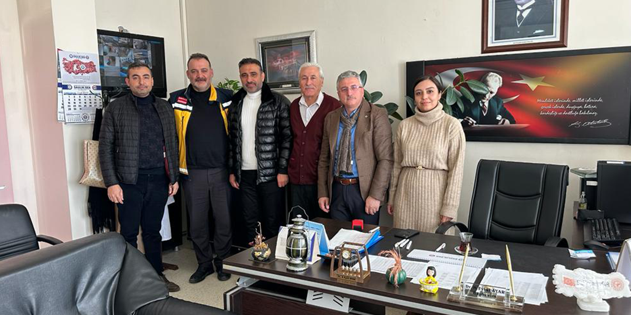 Kırıkkale'de Başkan Akdoğan’dan üye ziyareti