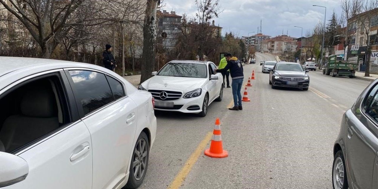 Çorum polisinden ’şok’ denetim