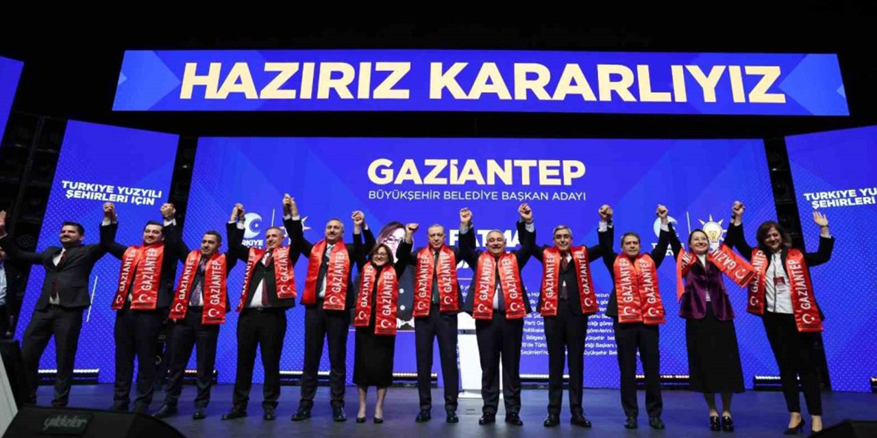 AK Parti Gaziantep Büyükşehir Belediye Başkan Adayı Fatma Şahin oldu.