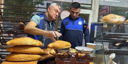 Zabıta ekiplerinden fırınlara sıkı denetim