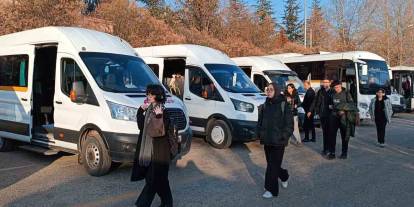 Kırıkkale’de okul servis araçları denetleniyor